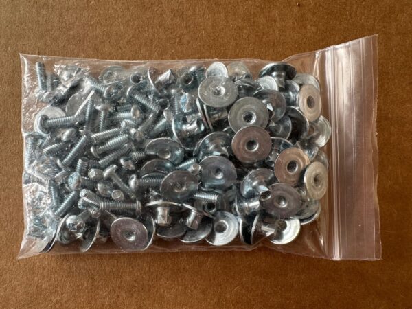 Tee Nuts and Screws - 80 pairs - Image 2